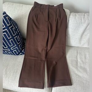 A&F Sloane Tailored Wide Leg Pant